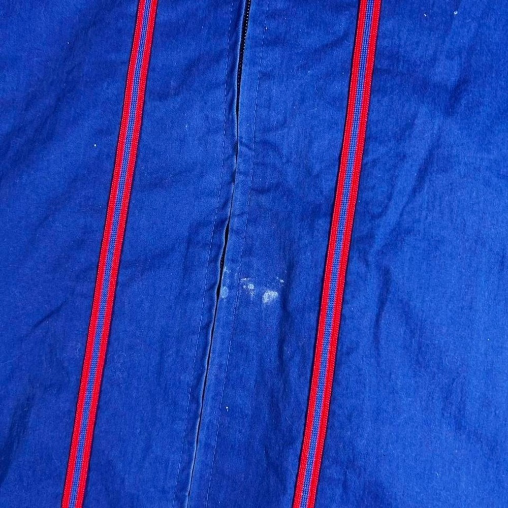 Vintage 90s Chicago cubs Russell athletic baseball jersey style windbreaker - Picture 4 of 8